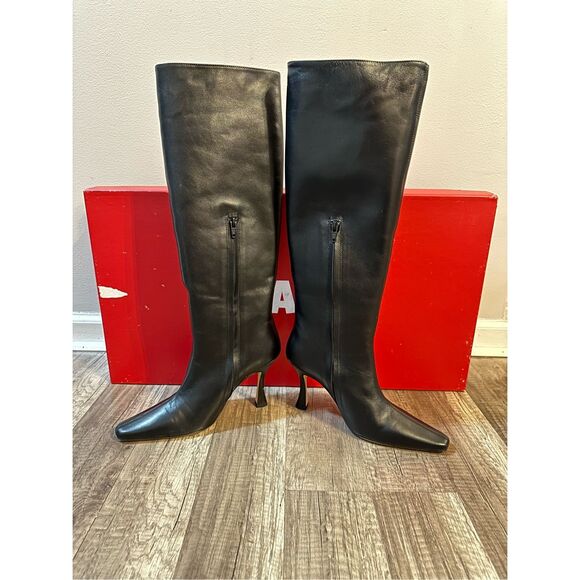 STAUD Black Heeled Boots - Picture 7 of 13